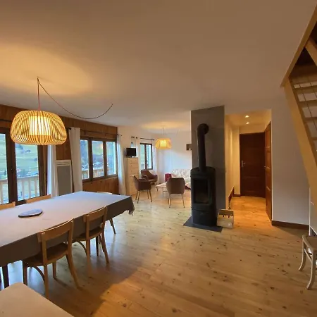 בקתה Familial Spacieux Et Lumineux A 5 Min Du Centre, Avec Balcon, Wi-fi, Proche Des Pistes - Fr-1-342-312 בופור